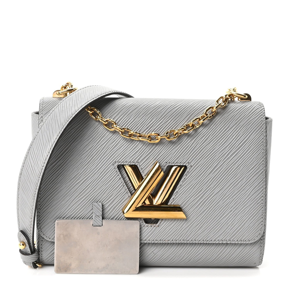 Epi Twist Shoulder Bag MM Etain