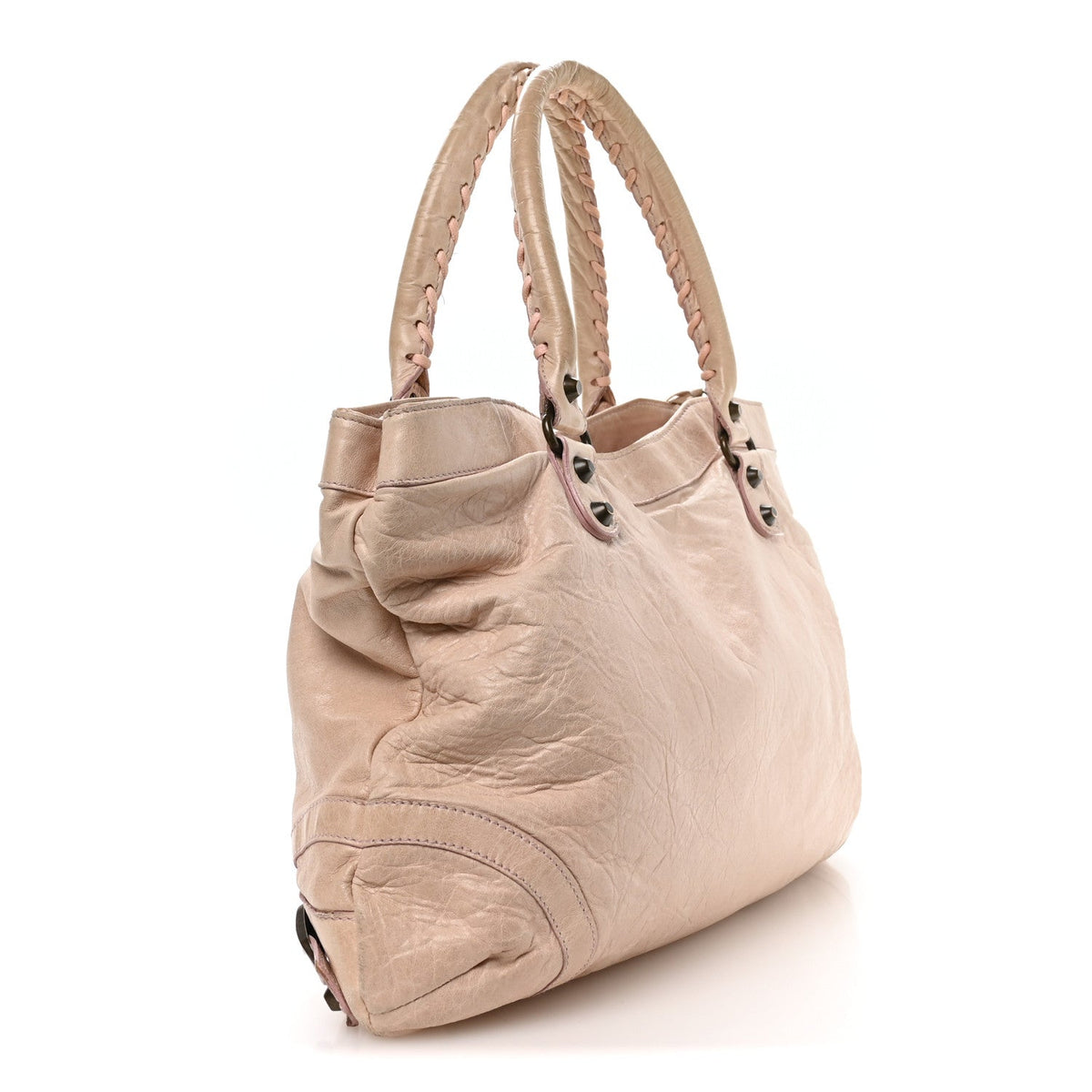 Chevre Classic Hardware Purse Bubblegum