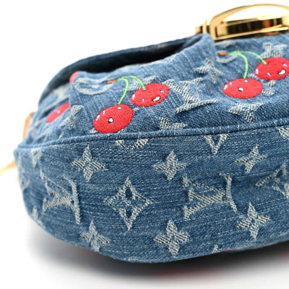 LV X TM Monogram Denim Cerises Sunset