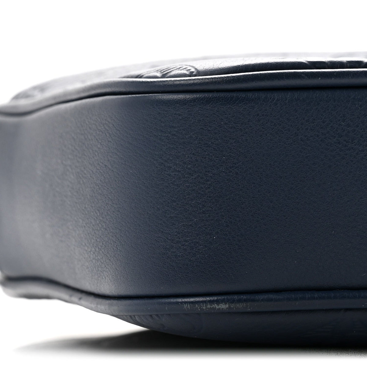 Calfskin Monogram Shadow Trio Messenger Navy