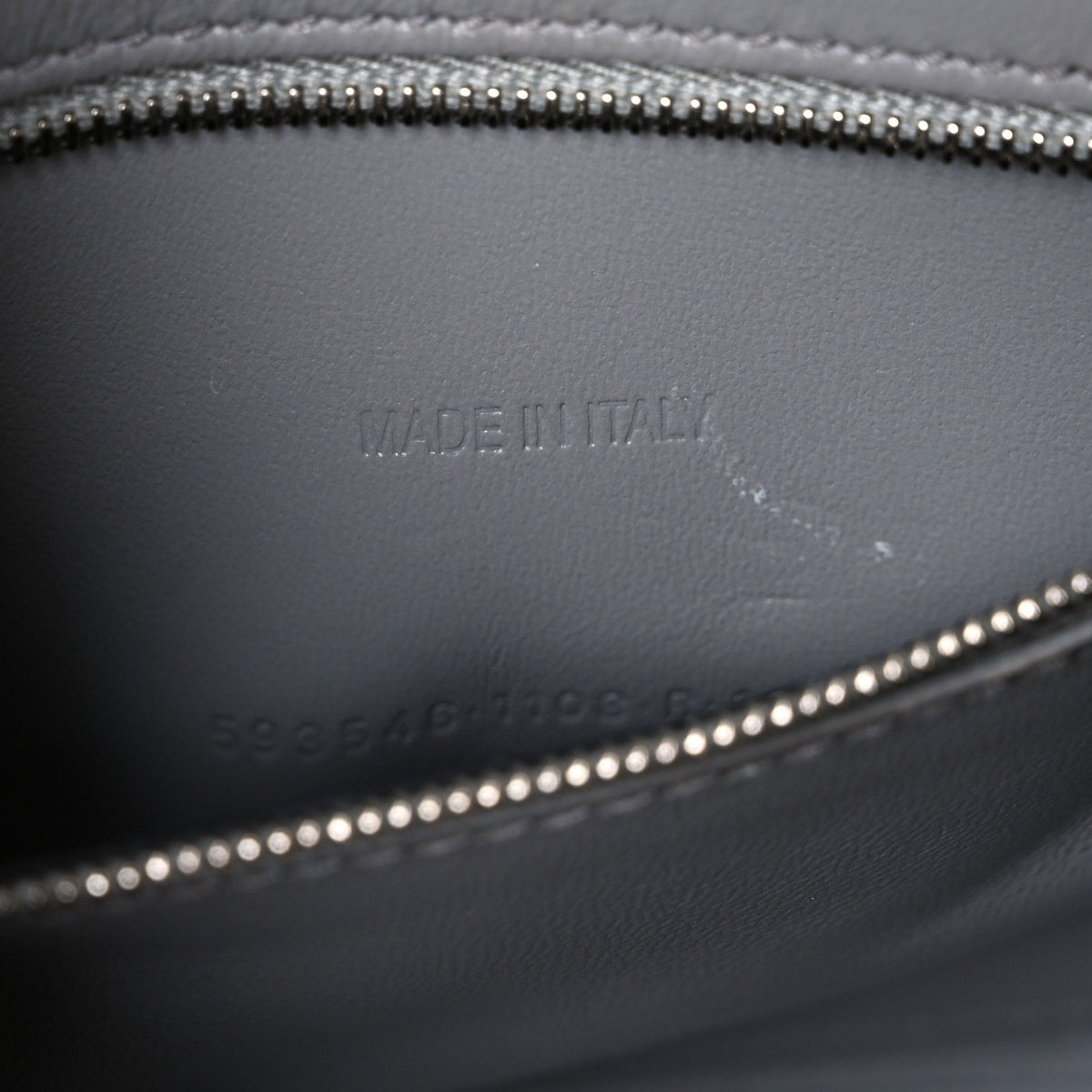 Shiny Calfskin Crocodile Embossed Small Hourglass Top Handle Bag Balenciaga Grey Balenciaga Grey