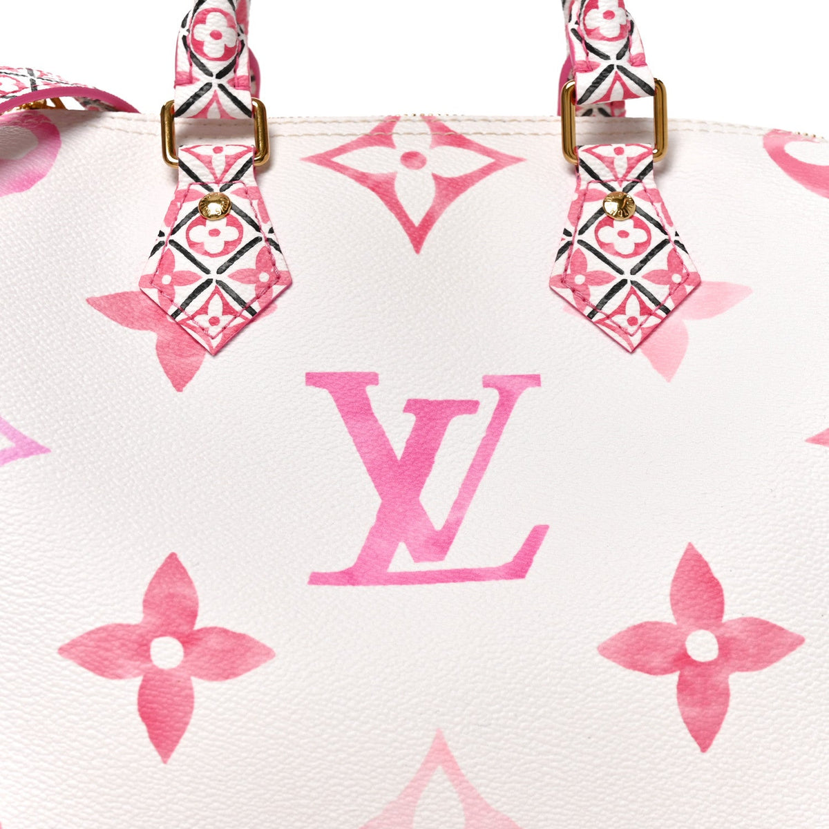 Monogram Giant Crafty Speedy Bandouliere 25 Rose