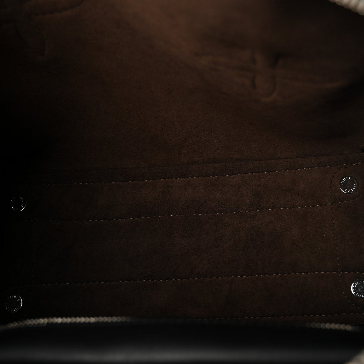 Smooth Calfskin Garance  Black