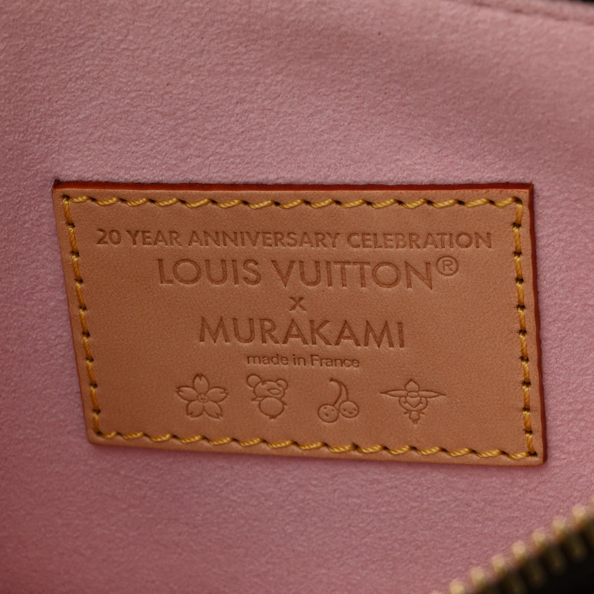 LV X TM Monogram Cherry Blossom Speedy Bandouliere 25 Sakura Brown