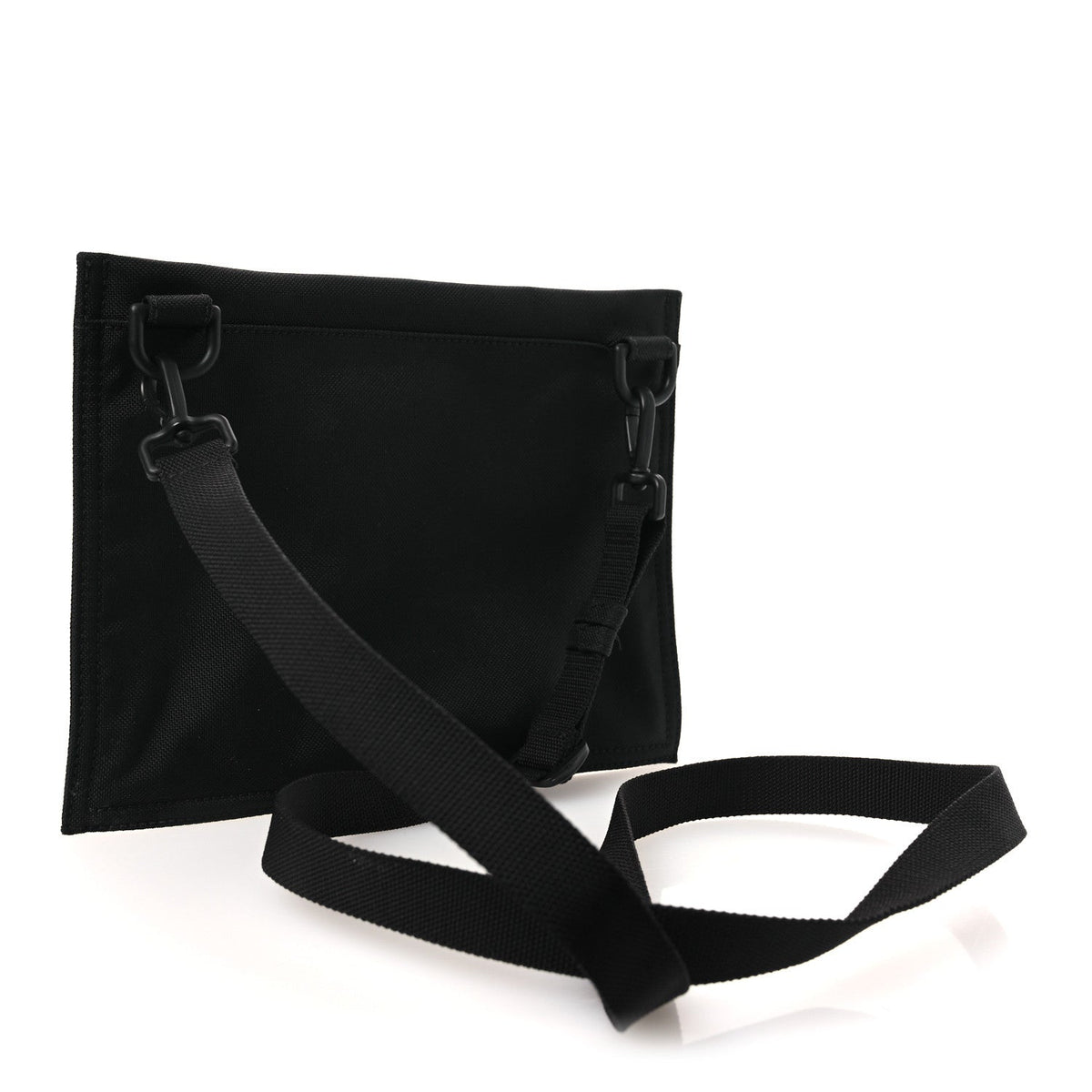 Nylon Explorer Crossbody Pouch Black