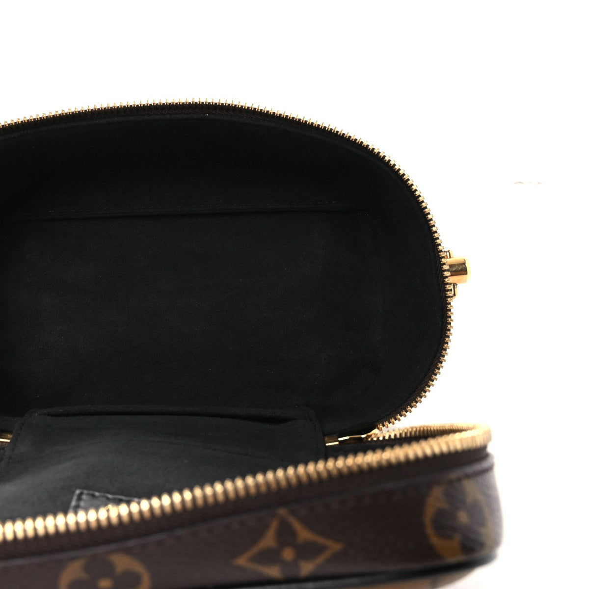 Reverse Monogram Vanity Chain Pouch