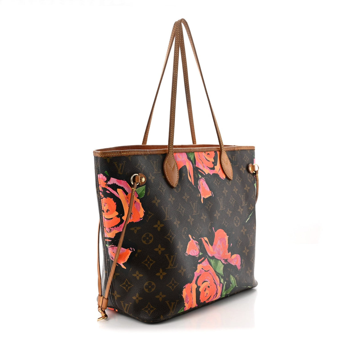 Monogram Roses Neverfull MM