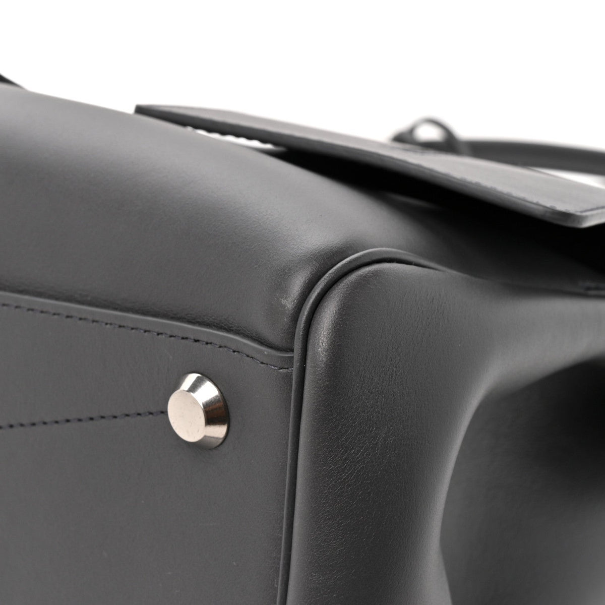 Smooth Calfskin Medium Bel Air Carry All Bag Grey
