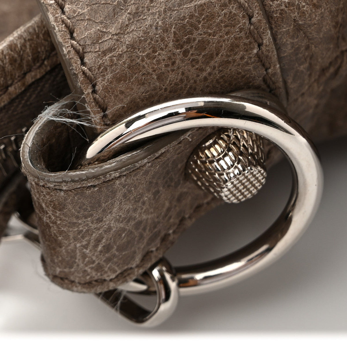 Agneau Giant 12 Silver Hardware Town Gris Poivre
