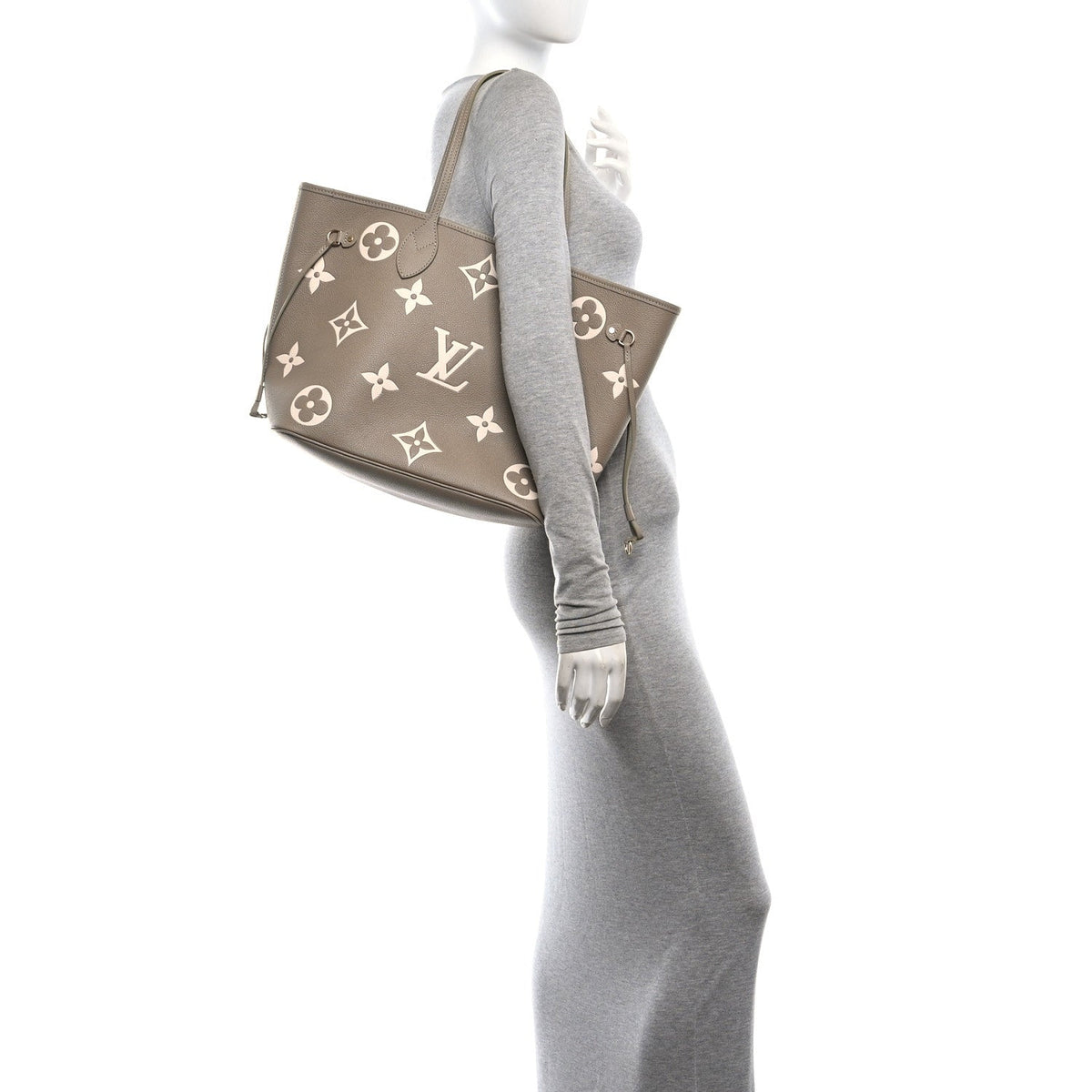 Damier Azur Graceful MM Rose Ballerine