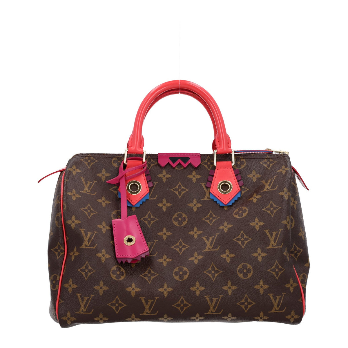 Monogram Totem Speedy 30 Magenta