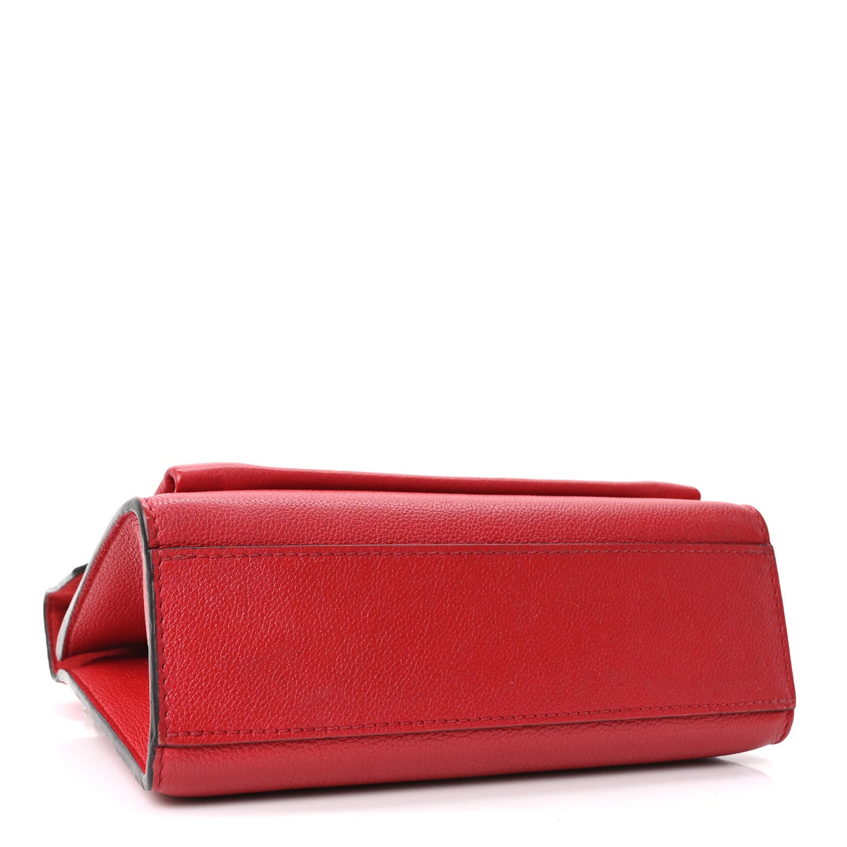 Soft Calfskin My Lockme Chain Bag BB Poppy