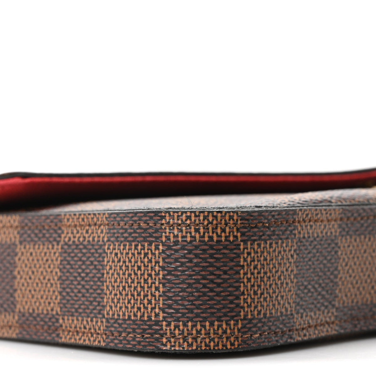 Damier Ebene Pochette Felicie Chain Wallet