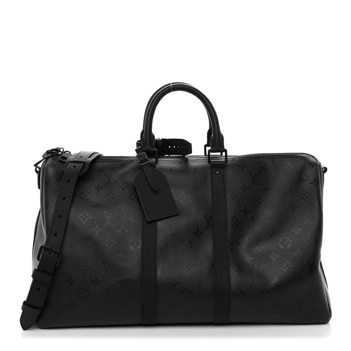Monogram Midnight Keepall Bandouliere 45 Black