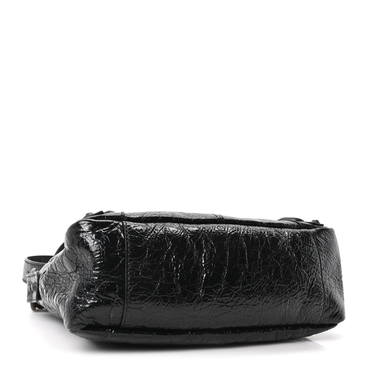 Metallized Agneau Arena Classic Hardware Mini Le City Moto Black