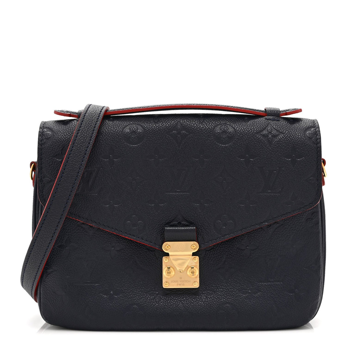 Empreinte Pochette Metis Marine Rouge