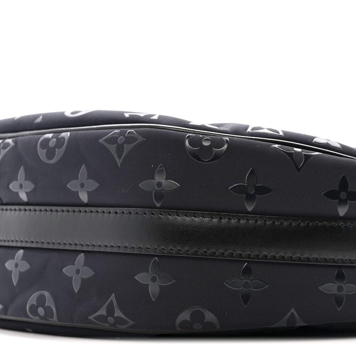 Nylon Monogram Loop Pocket Hobo Polar Night