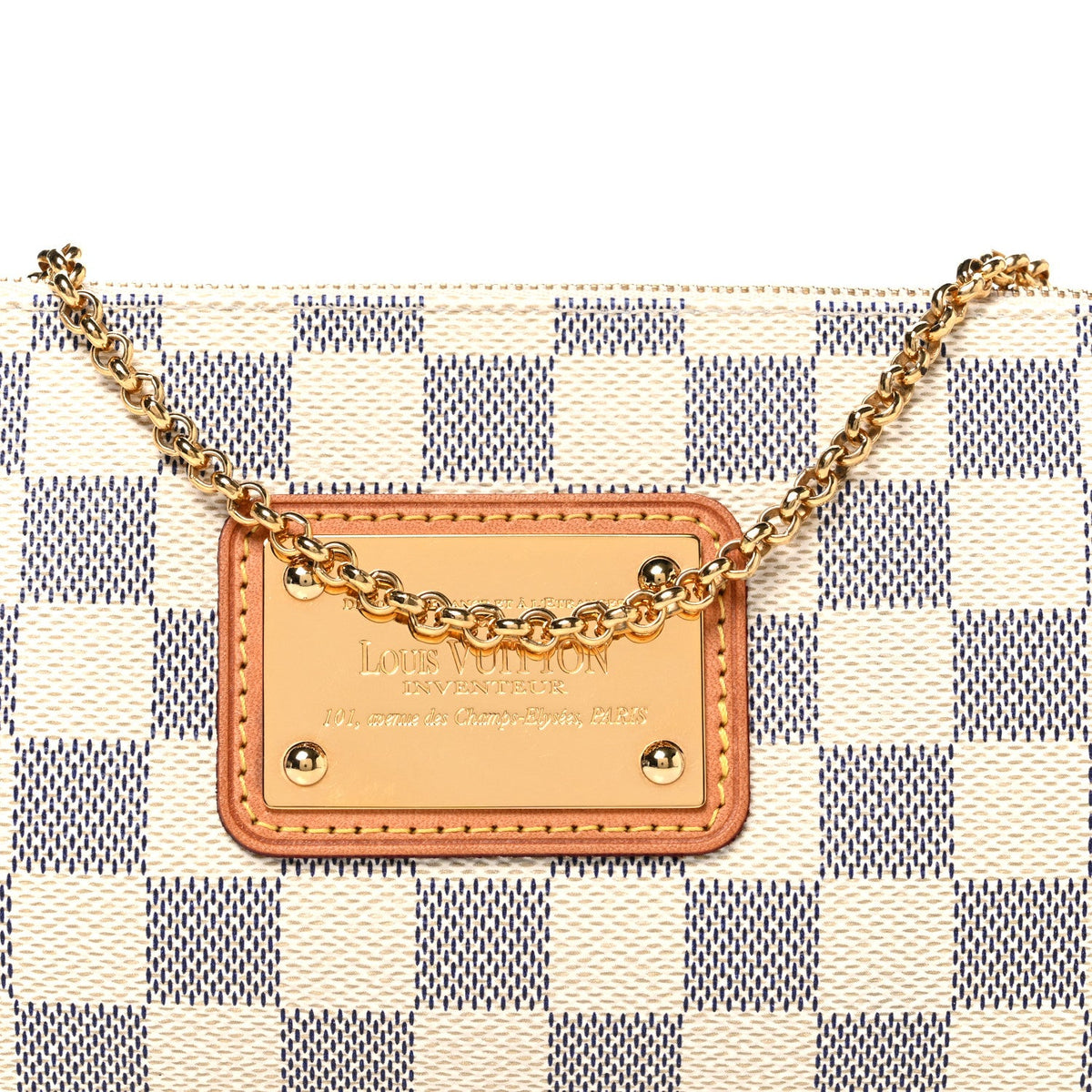 Damier Azur Eva Clutch