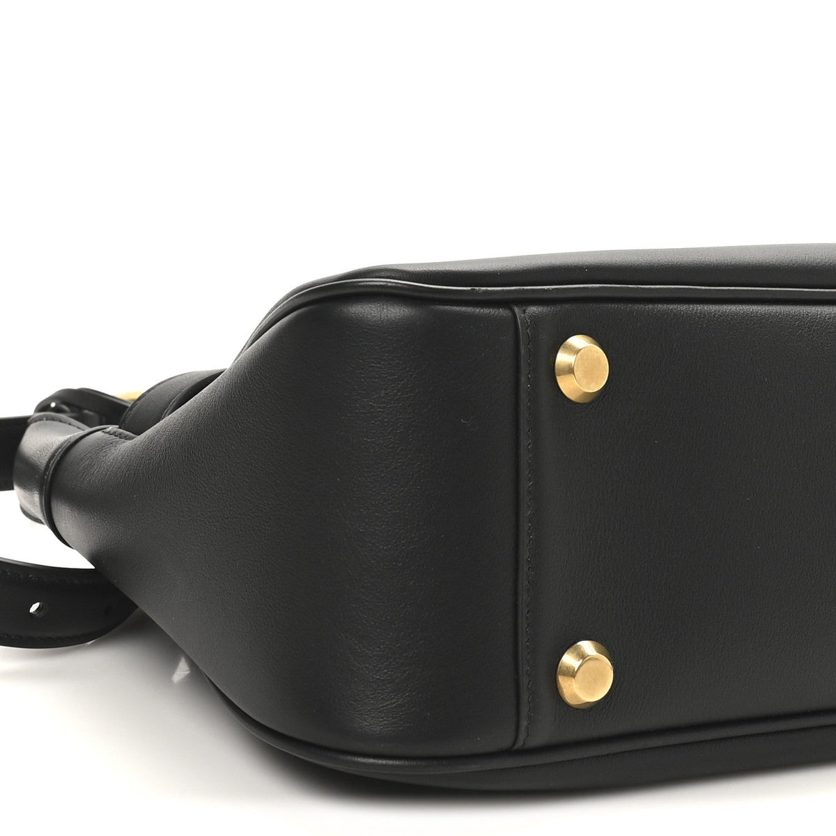 Smooth Calfskin Small Bel Air Shoulder Bag Black