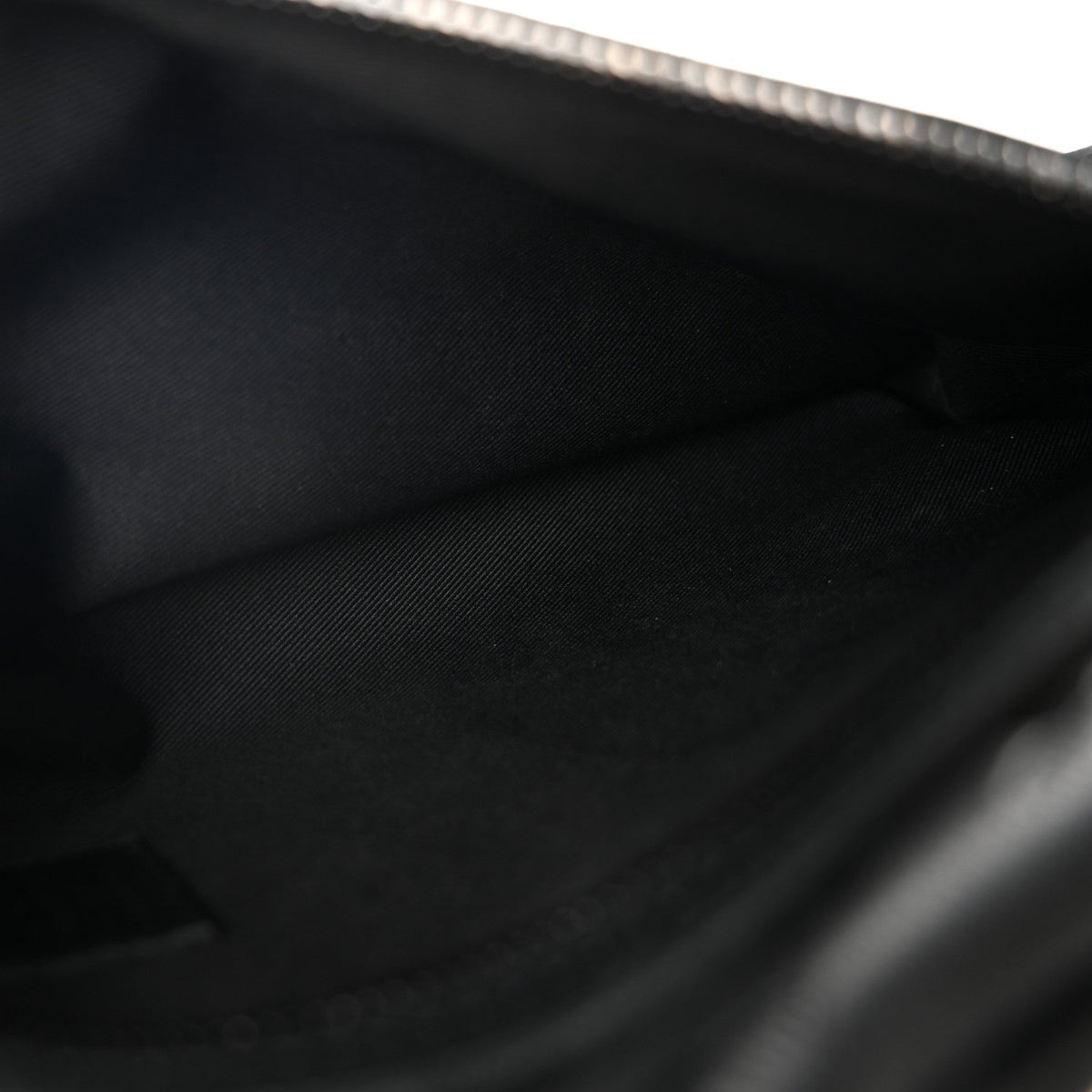 Calfskin Shadow Monogram Duo Slingbag Black