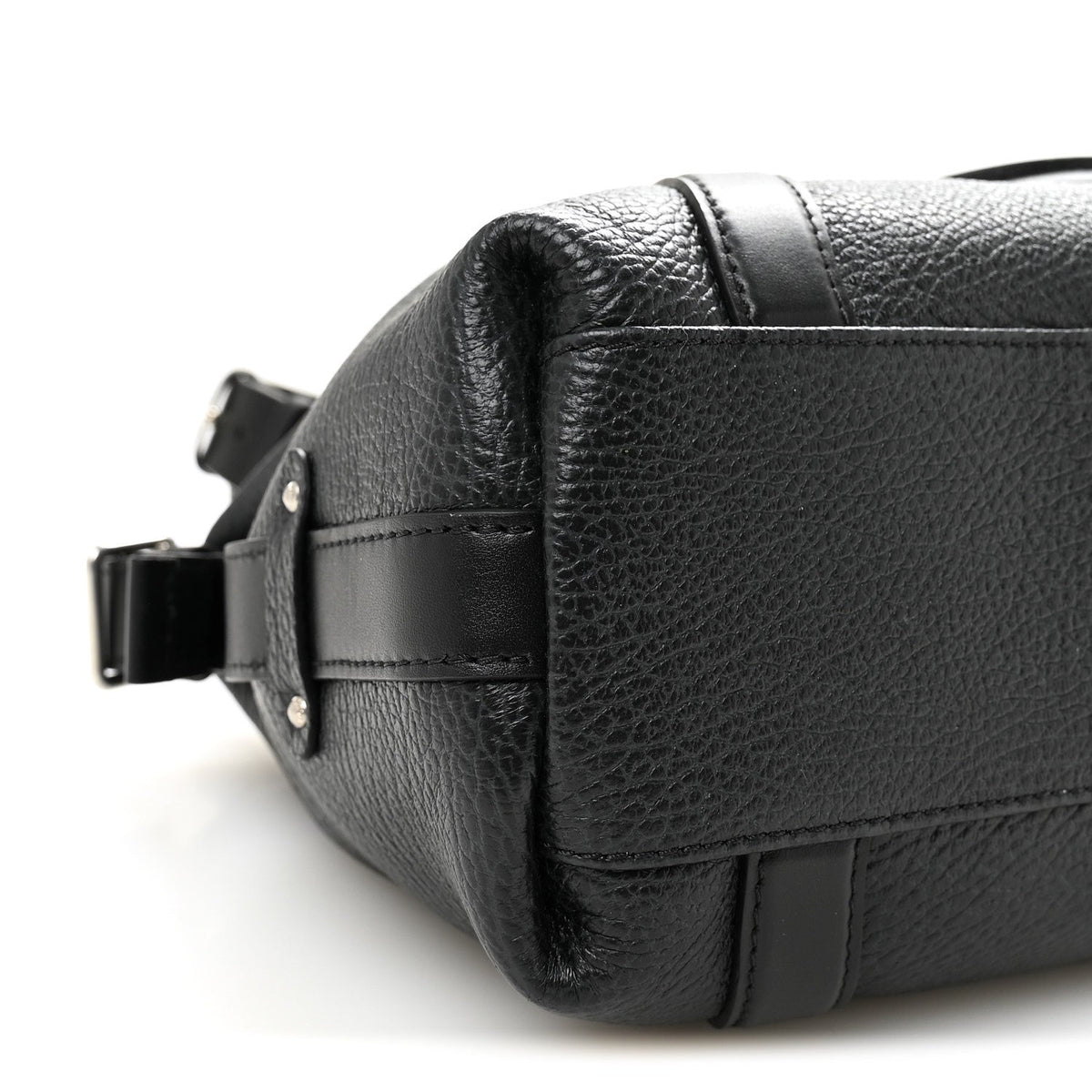 Pixel Lambskin LV Biker MM Black
