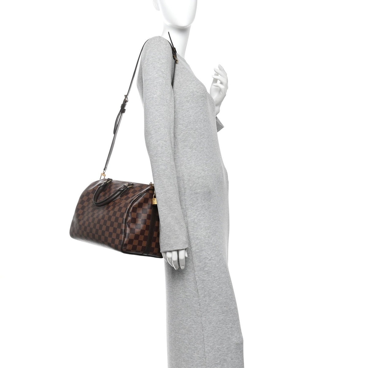 Damier Ebene Speedy Bandouliere 30