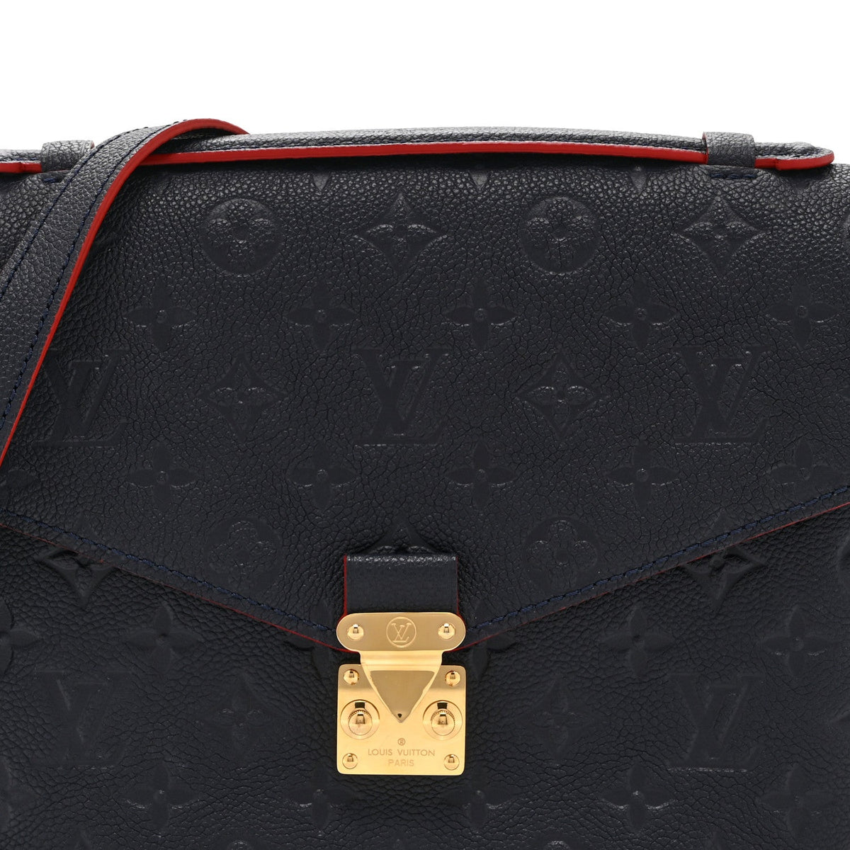 Empreinte Pochette Metis Marine Rouge