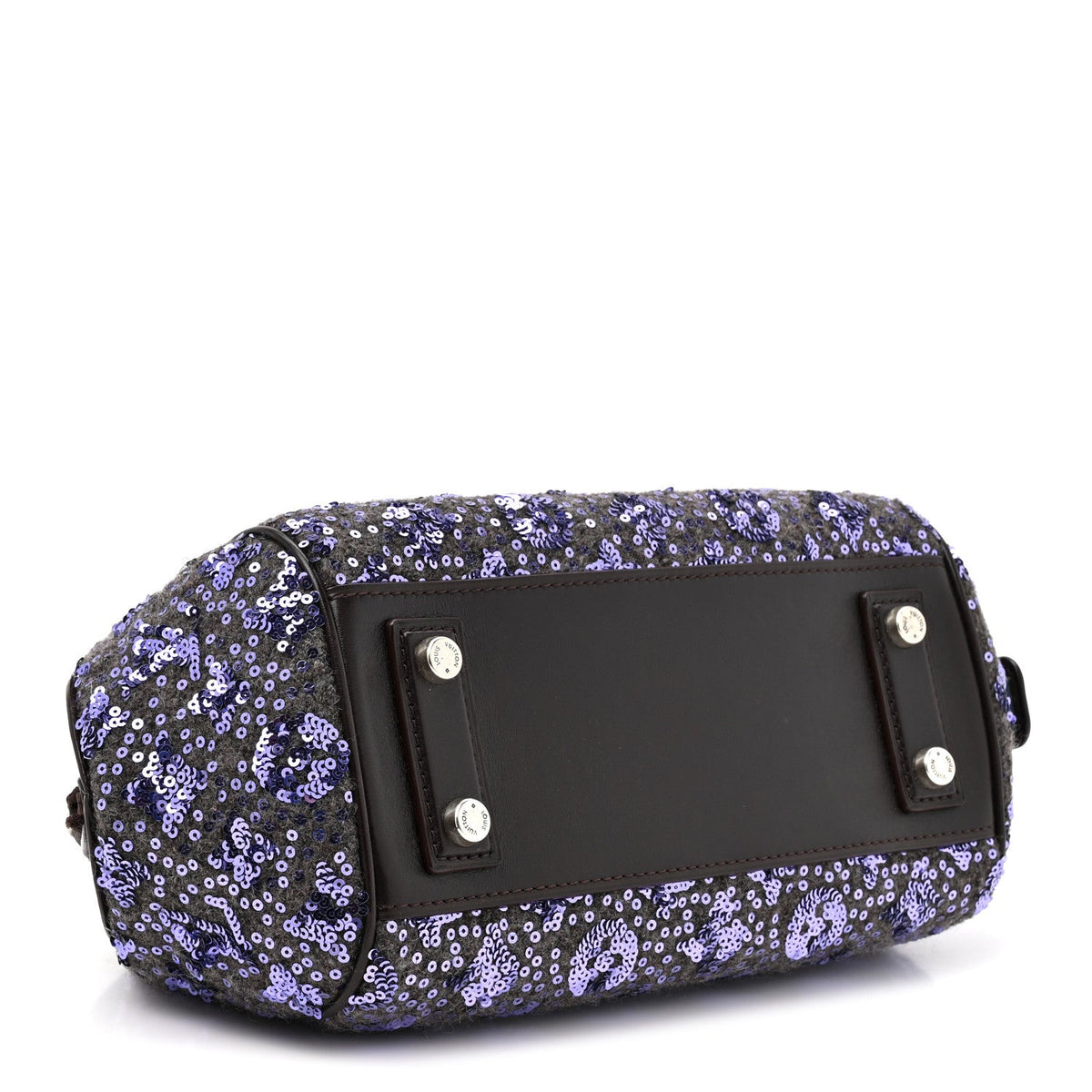 Sequin Monogram Sunshine Express Baby Purple