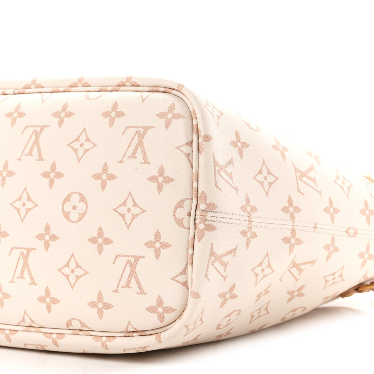 Monogram Inside Out Reversible Neverfull MM Dune Hazelnut