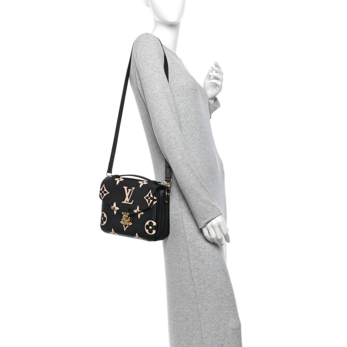Empreinte Monogram Giant Pochette Metis Black Beige