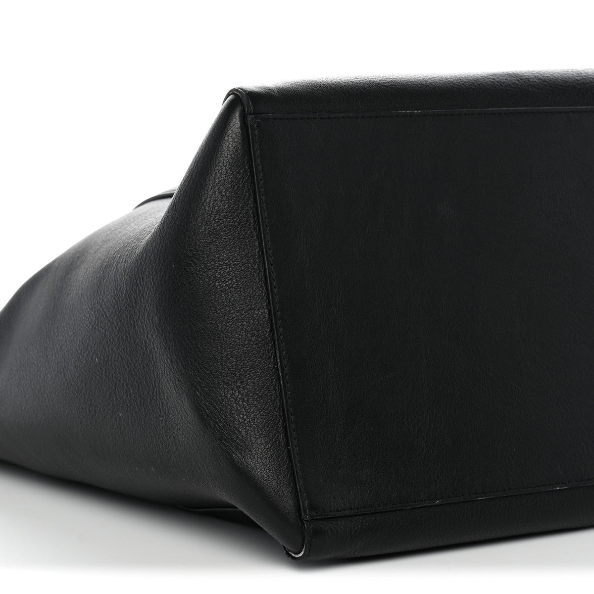 Smooth Calfskin Everyday East West Tote Bag Black