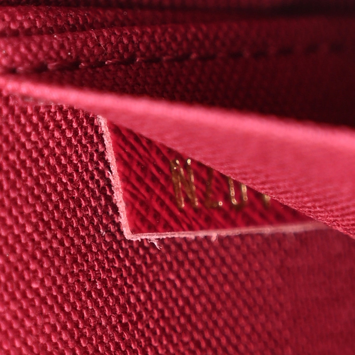 Monogram Pochette Felicie Chain Wallet Fuchsia