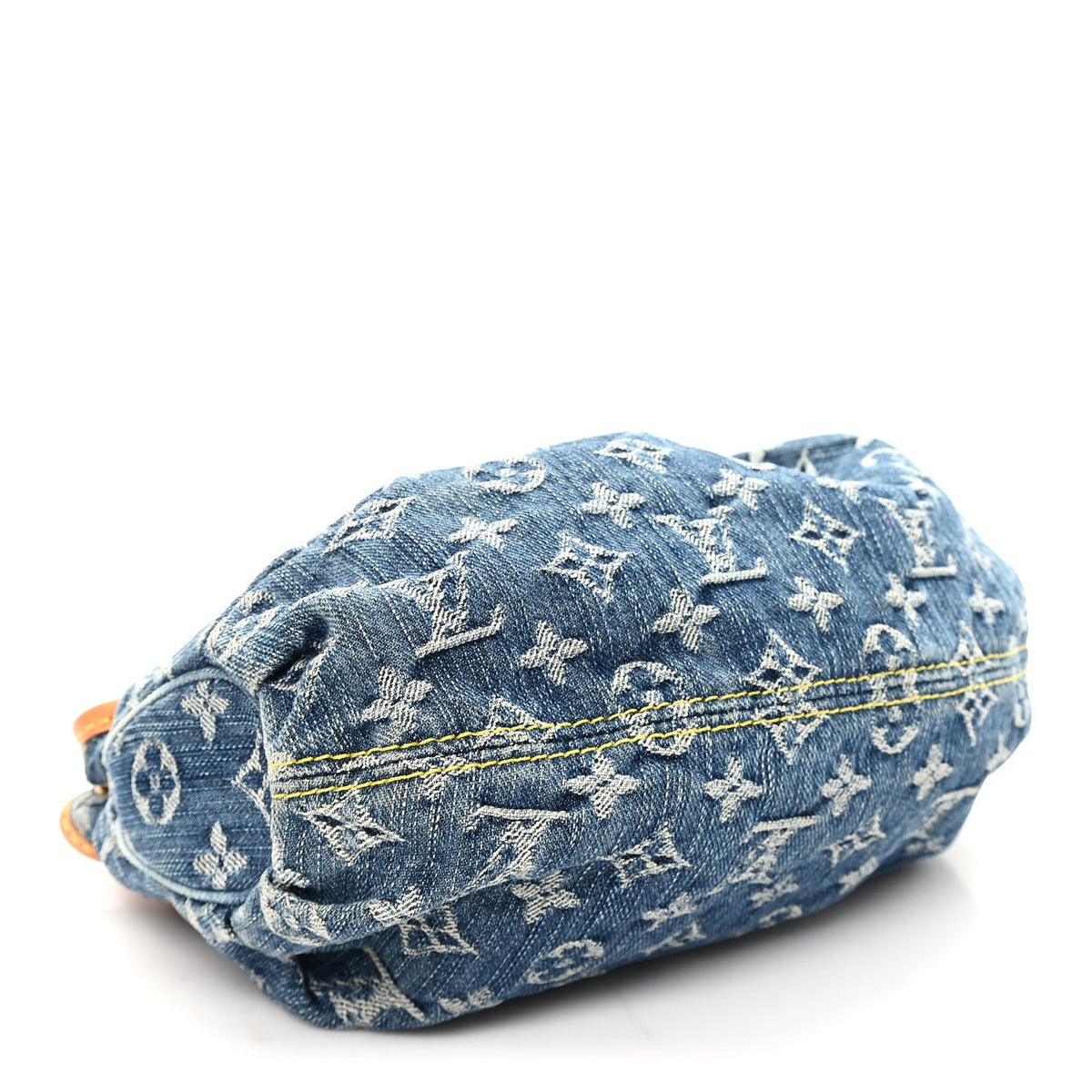 Monogram Denim Pleaty Blue