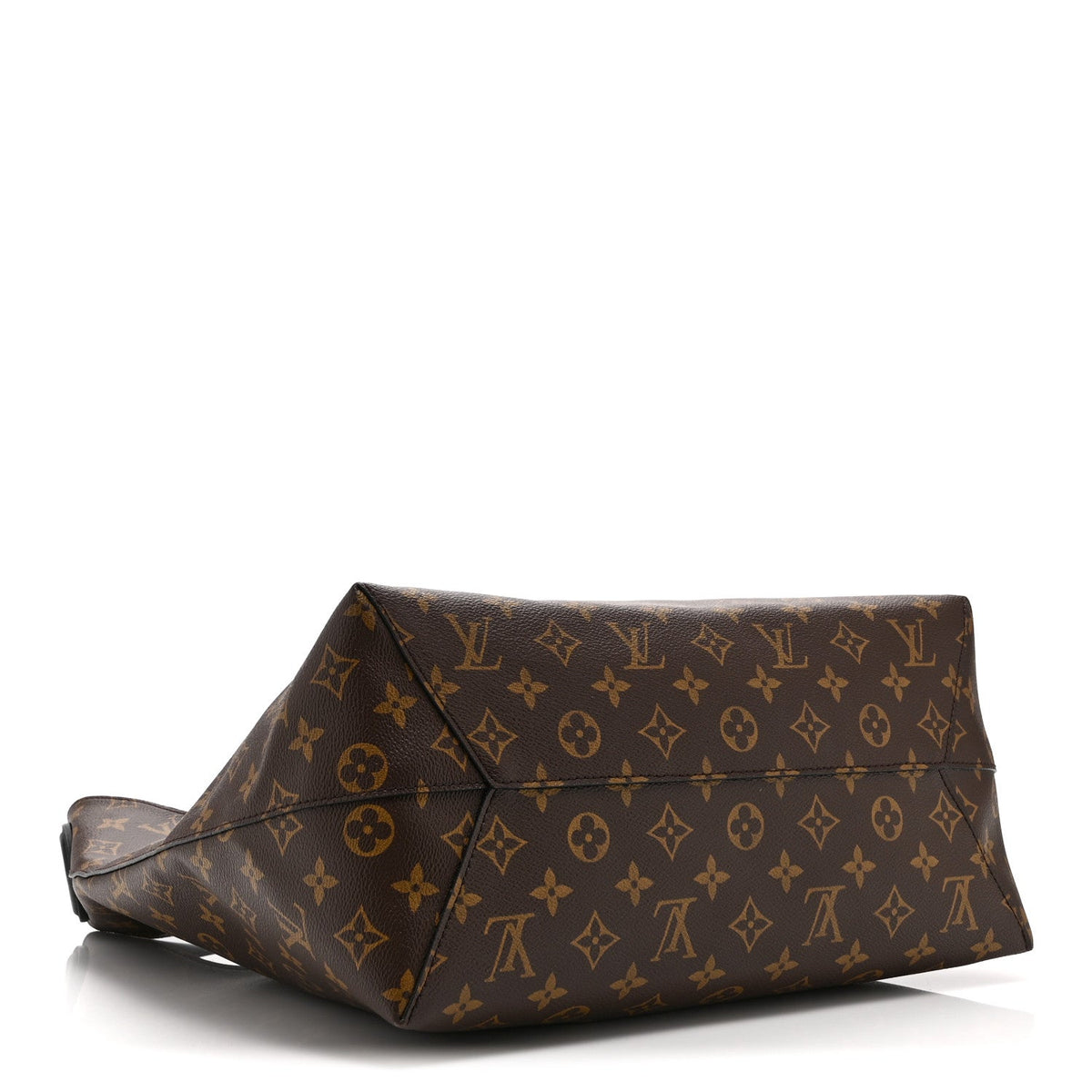 Monogram Flower Hobo Black