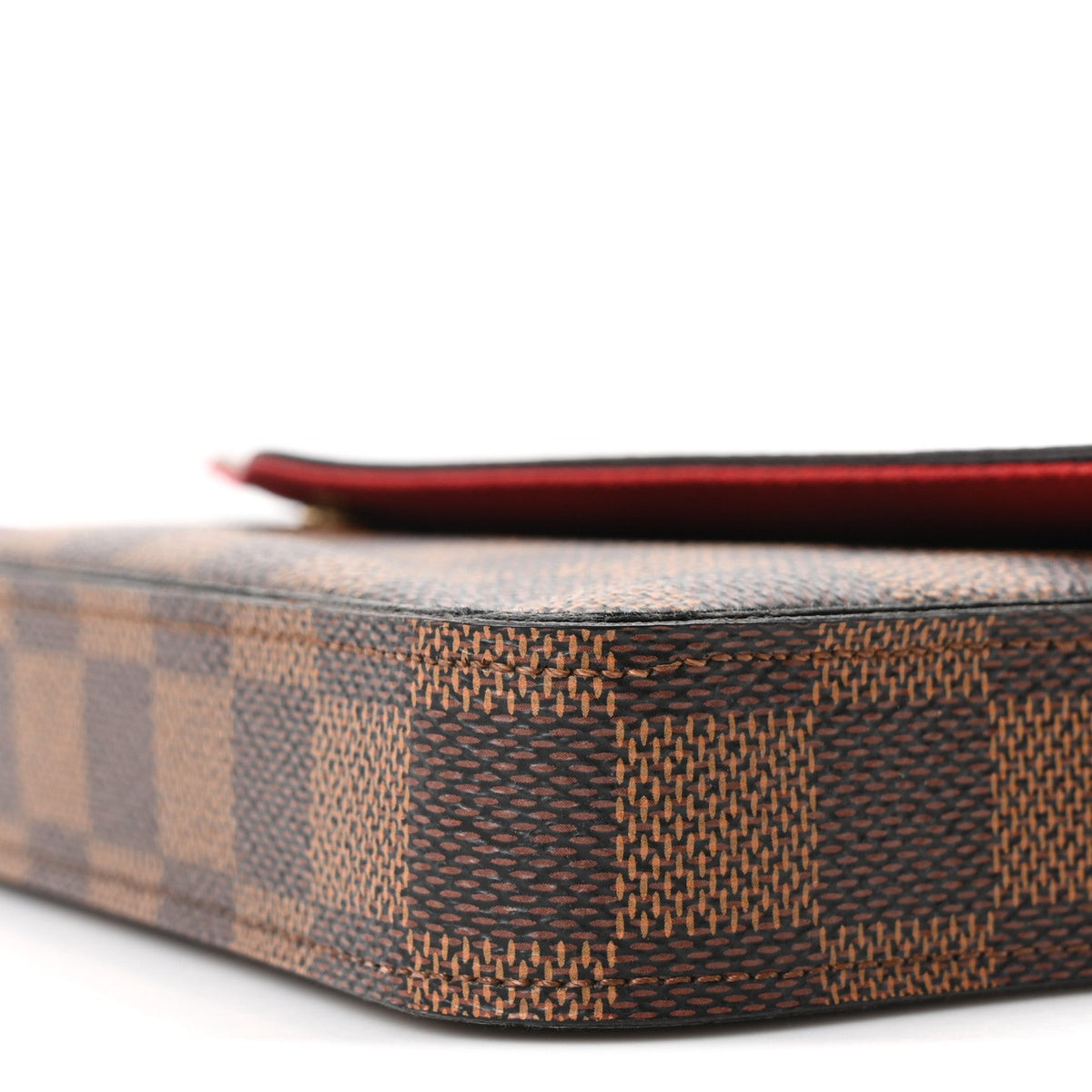 Damier Ebene Pochette Felicie Chain Wallet