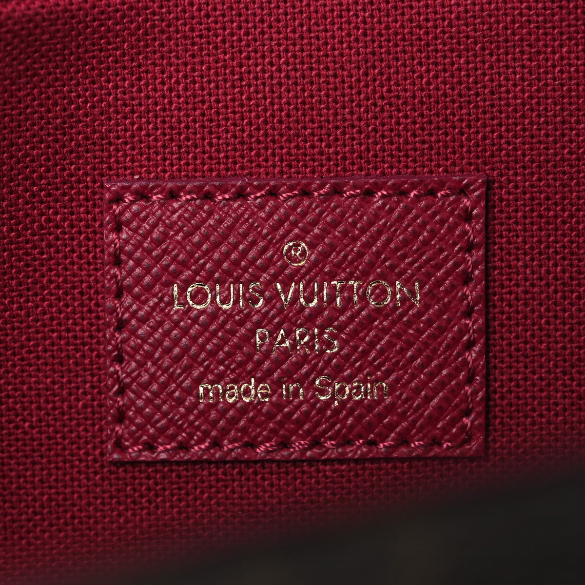Monogram Pochette Felicie Chain Wallet Fuchsia