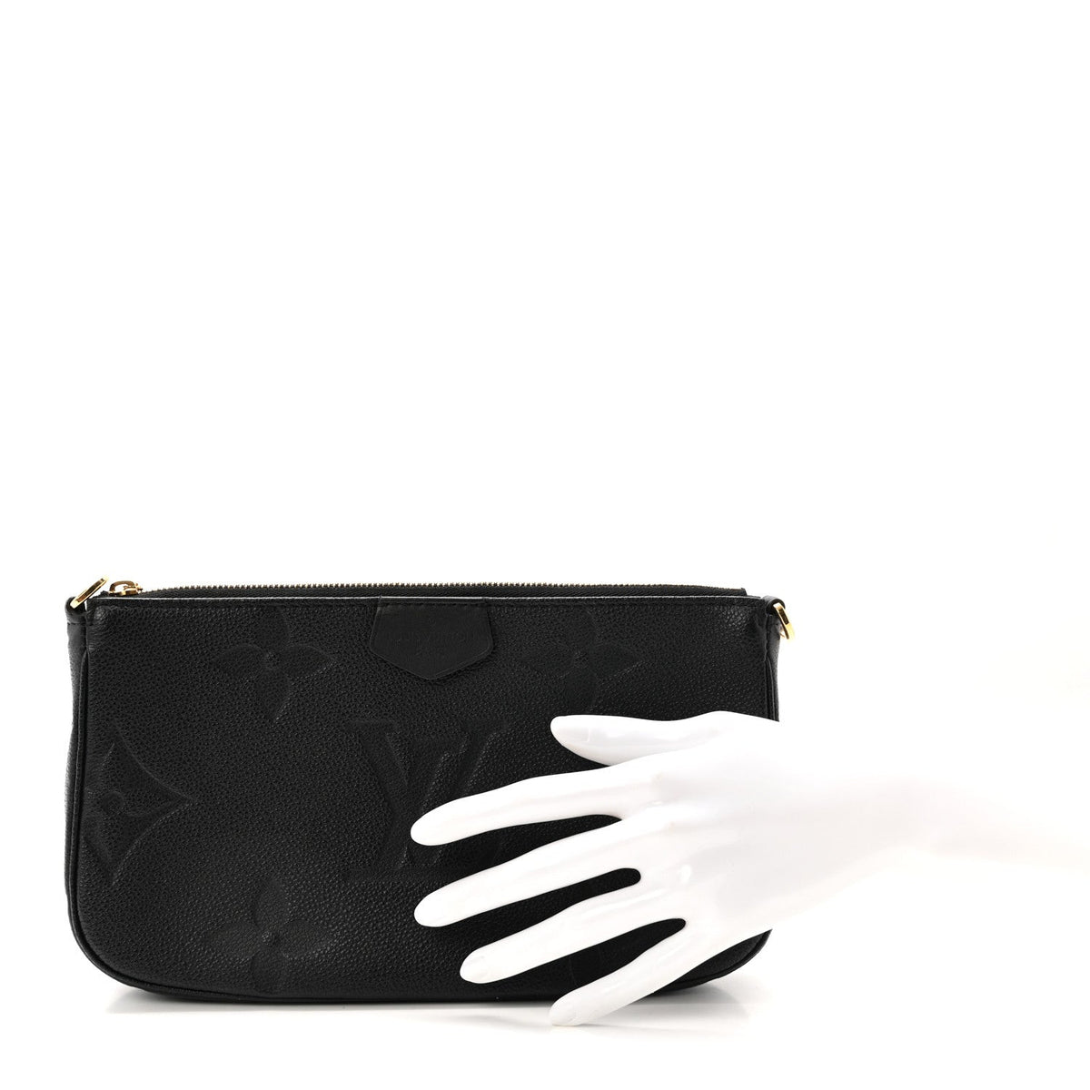 Empreinte Monogram Giant Multi Pochette Accessories Large Pochette Black