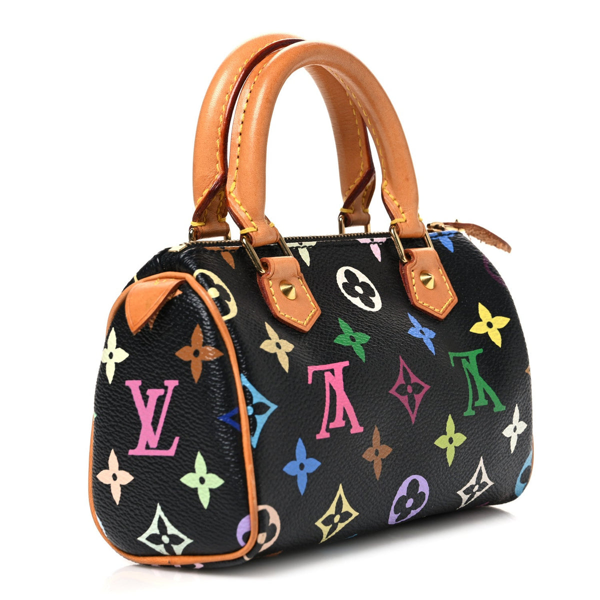 Monogram Multicolor Mini Sac HL Speedy Black