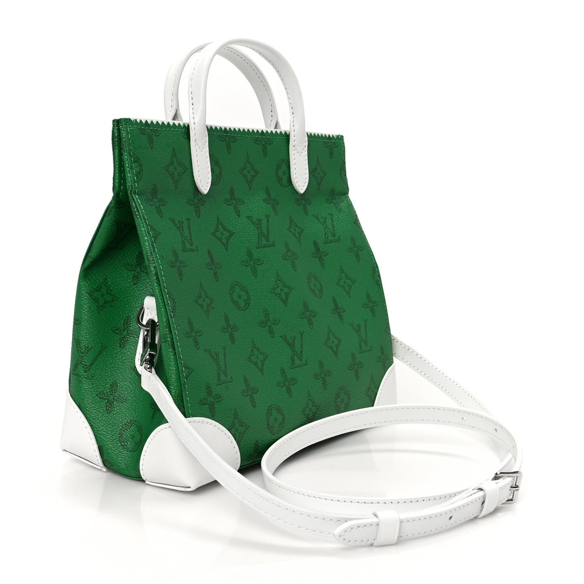 Vintage Monogram Everyday LV Litter Green