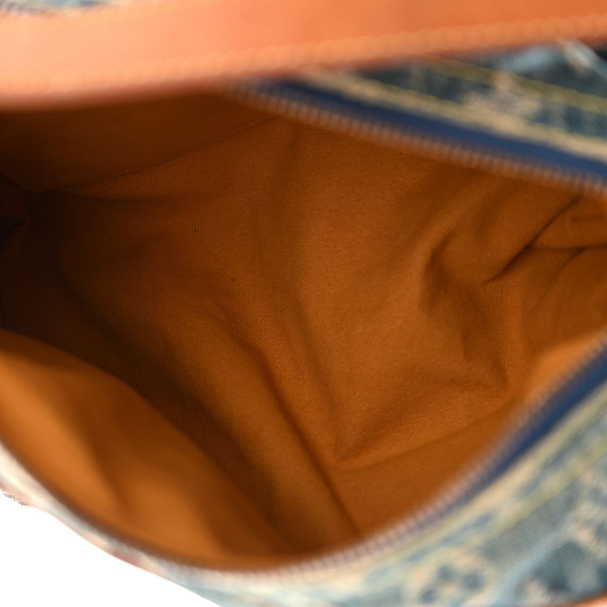 Monogram Denim Baggy PM Blue