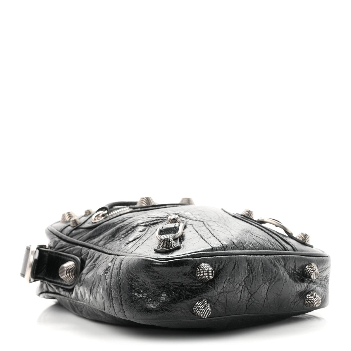 Agneau Arena Le Cagole Crossbody Bag Black