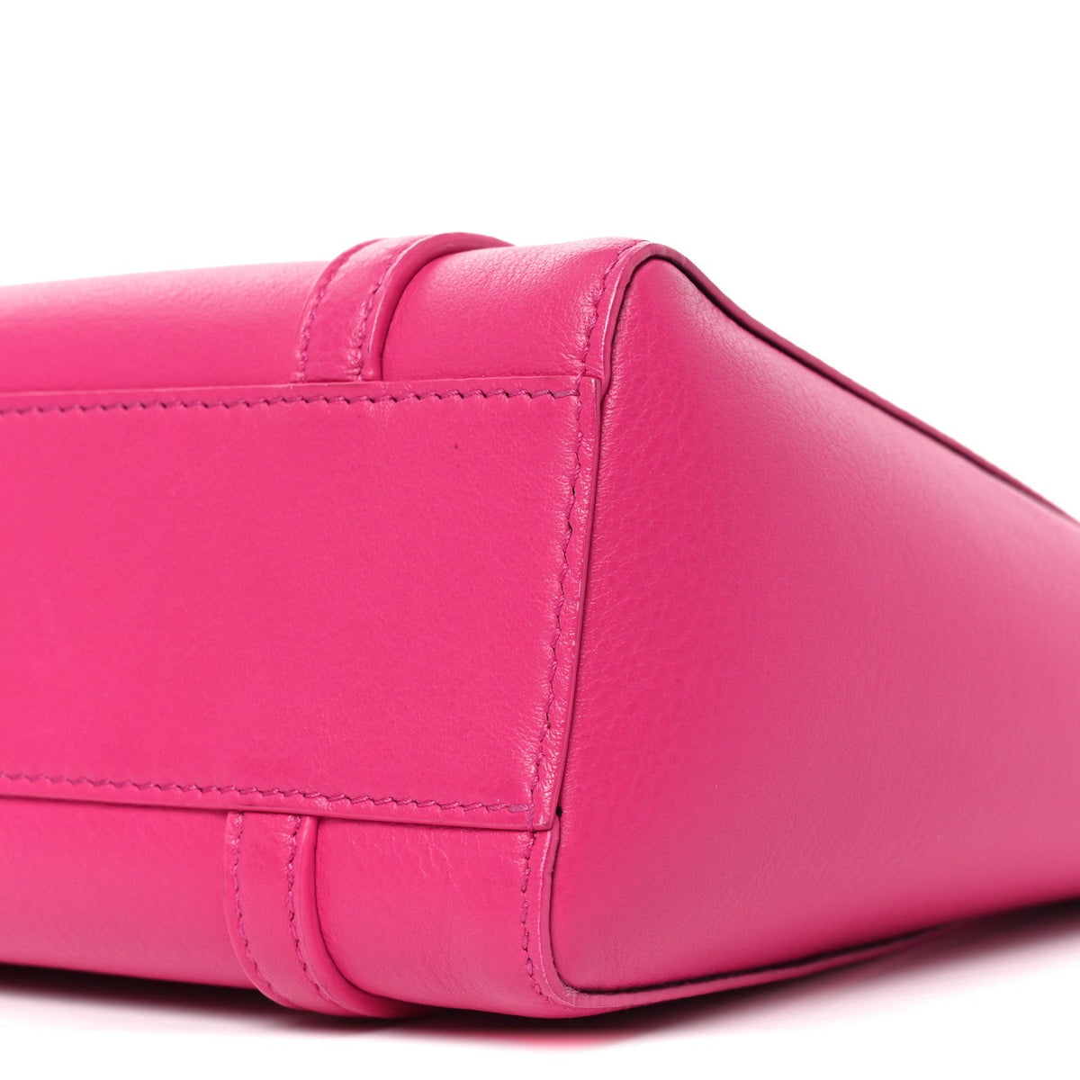 Calfskin XXS Everyday Tote Neon Pink