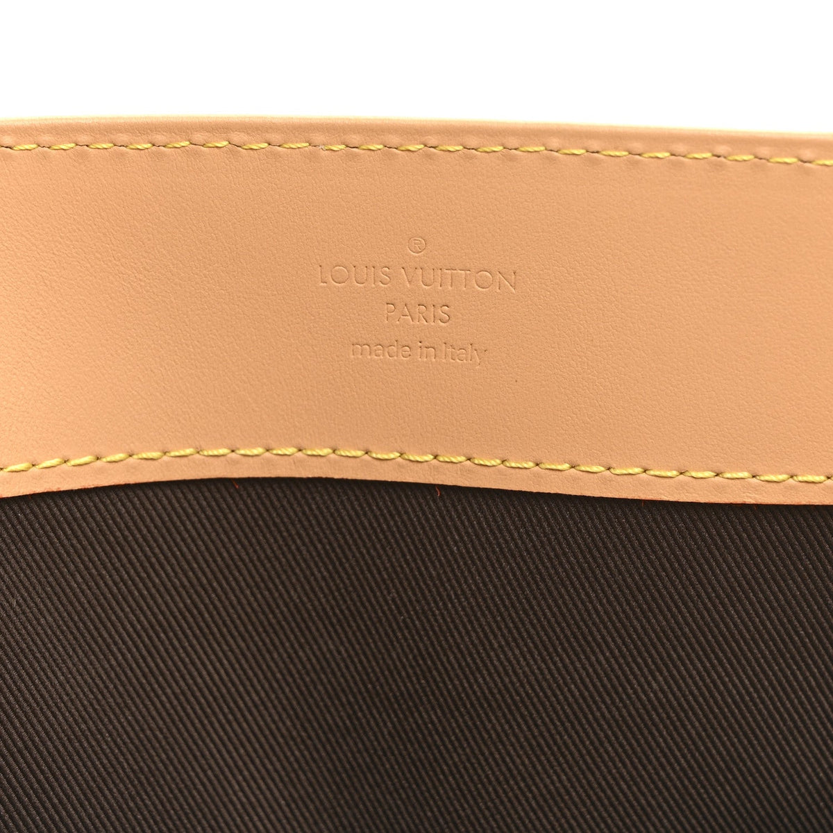 Monogram Craggy Sac Plat Vanilla