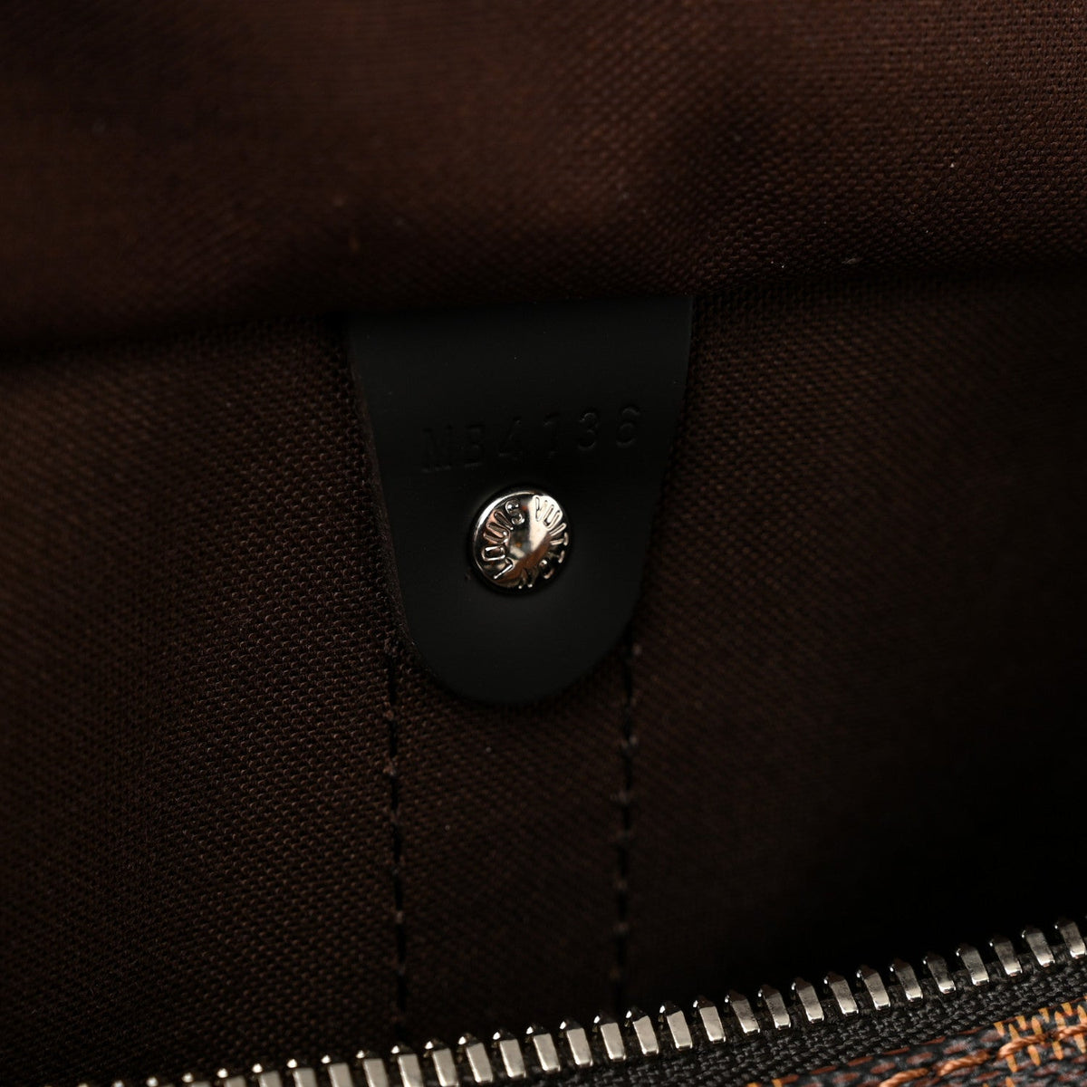 Savane Damier Ebene Keepall Bandouliere 45
