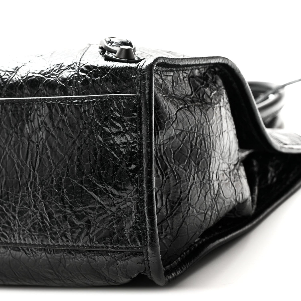 Agneau Arena Classic Hardware Small Le City Tote Black Black