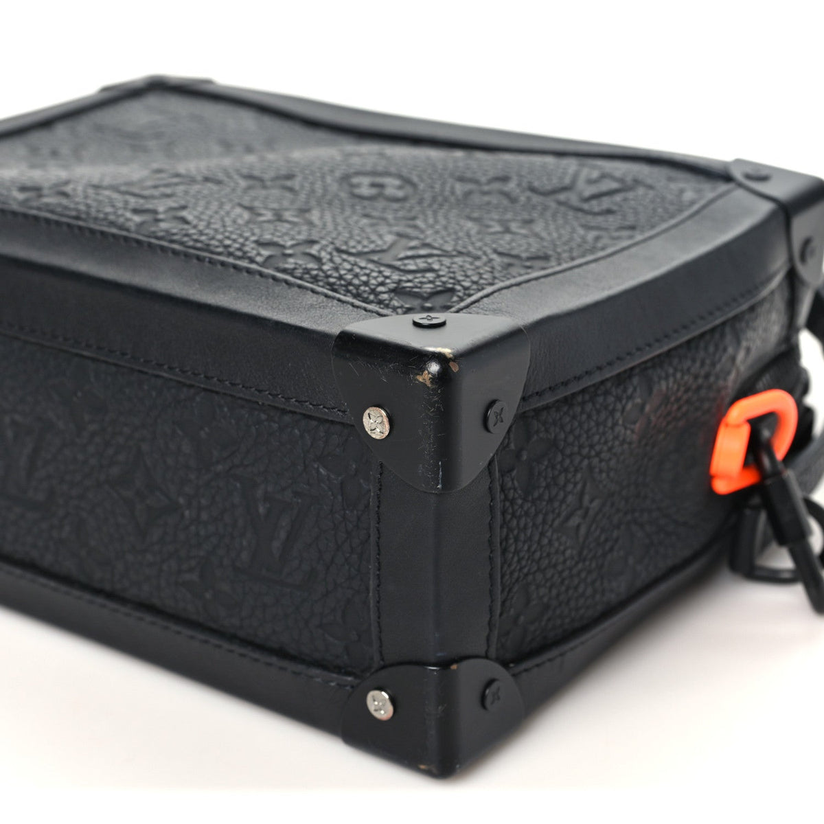 Taurillon Monogram Solar Ray Soft Trunk Black