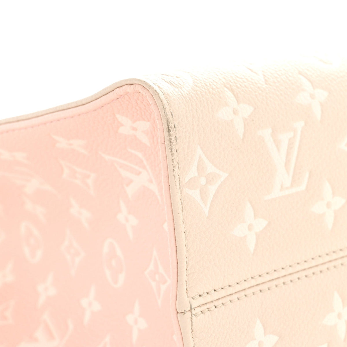 Empreinte Monogram Spring In The City Onthego MM Beige Pink Yellow