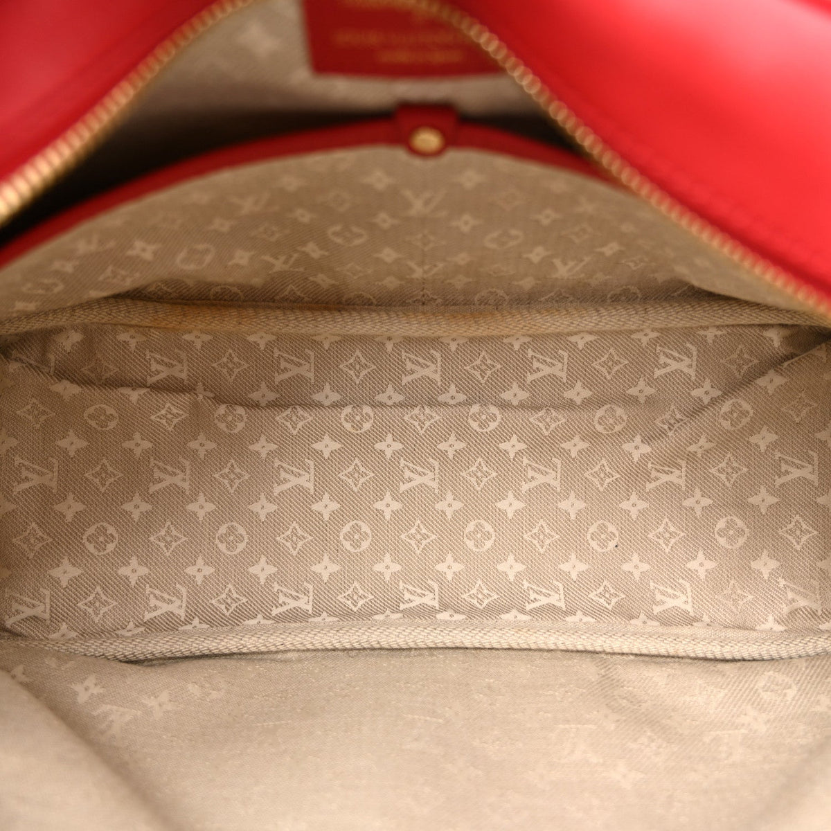 Supple Calfskin Paname Take Off Flight Overseas Bag Red