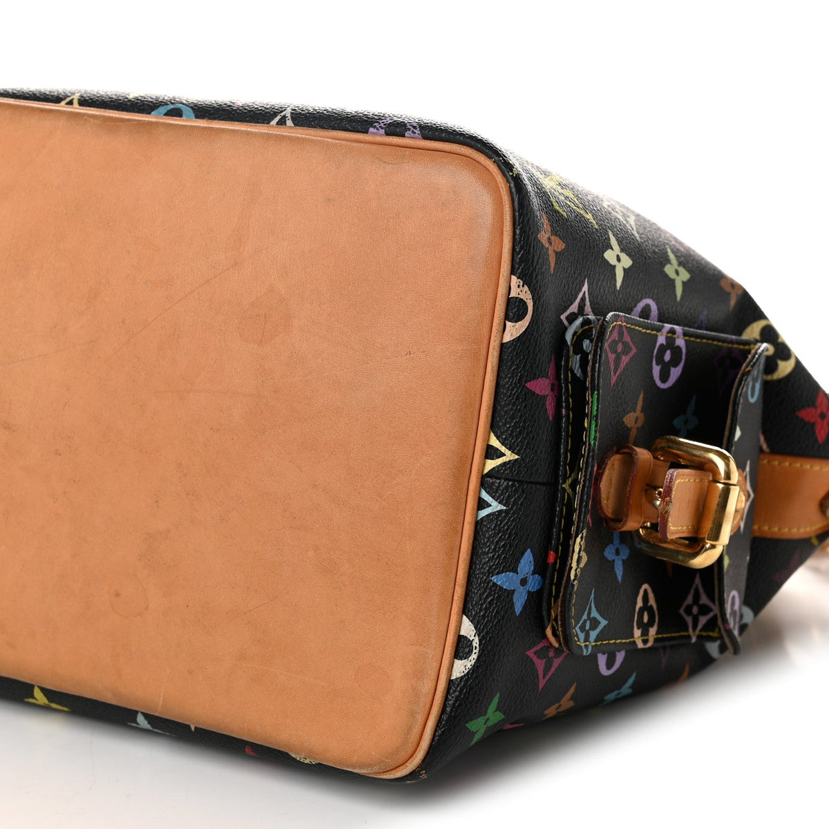 Monogram Multicolor Petit Noe Black