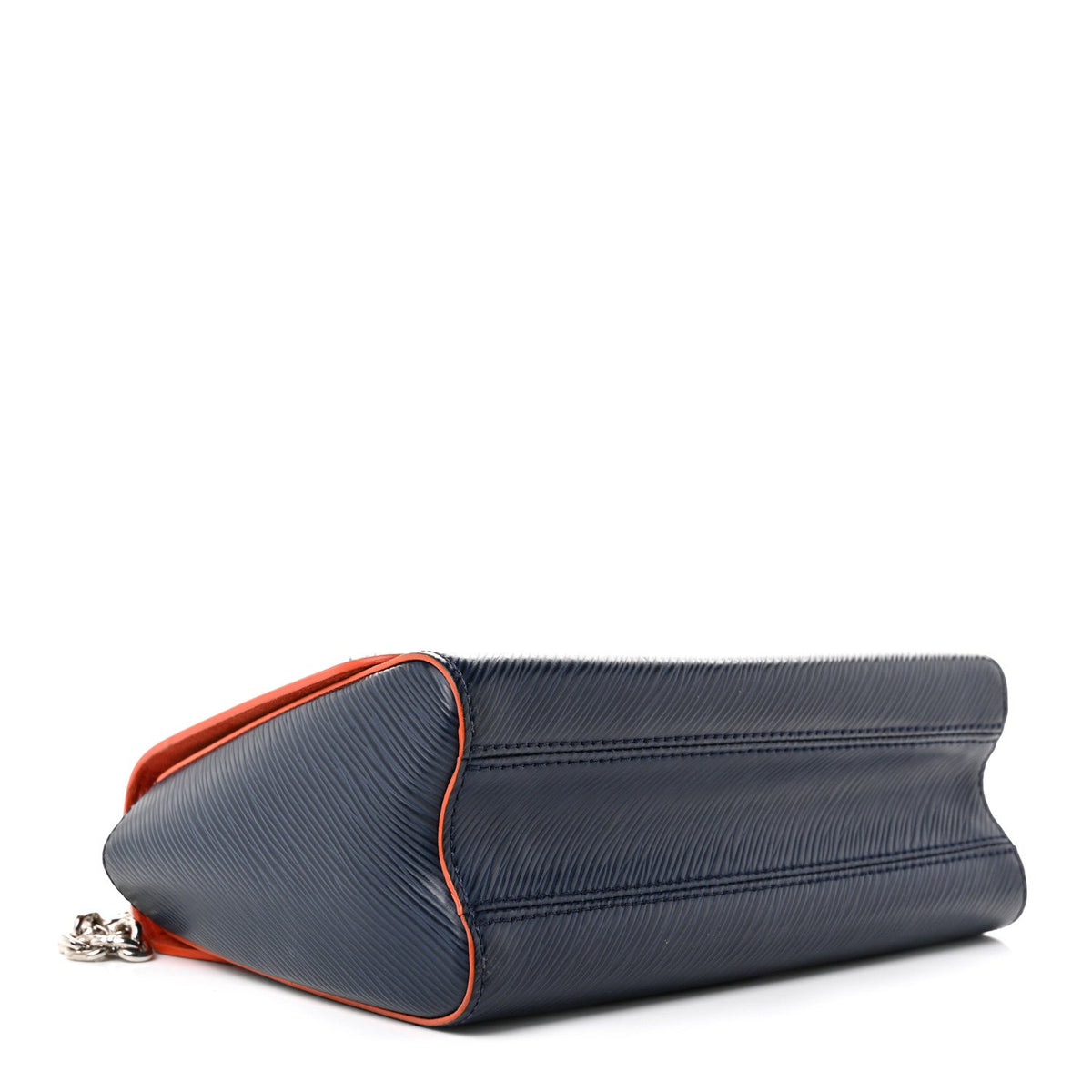 Epi Twist Shoulder Bag MM Indigo Piment